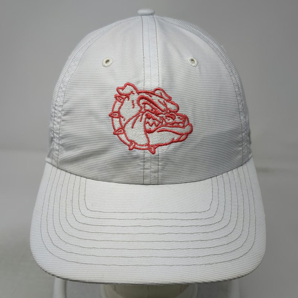 '47 Gonzaga Bulldogs NCAA Cap White Red One Size Wick Tech Strapback Zags Hat