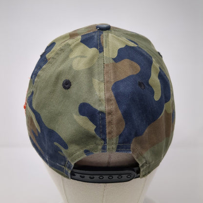 Outdoor Cap Snapback Hat Camouflage One Size Mountain Patch 6 Panel