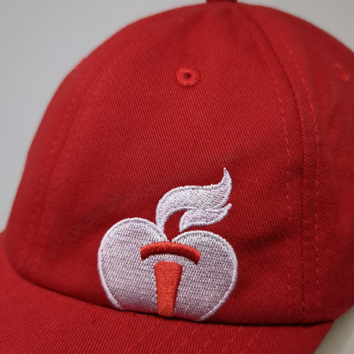 American Heart Association Heart Walk Red One Size Baseball Cap Survivor Hat