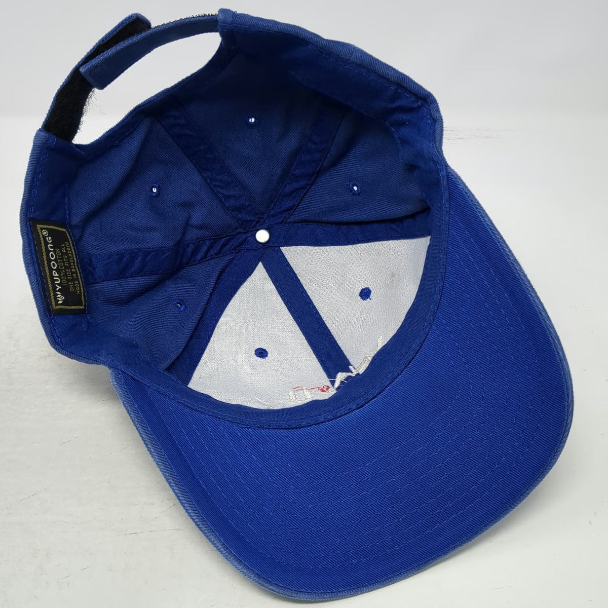 Yupoong Baseball Cap Blue One Size VNA U Charity Golf Classic Hat Adjustable