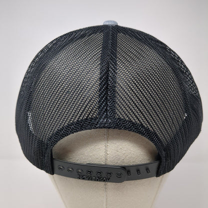 Cole Architects Snapback Trucker Hat Gray XL Adjustable Mesh Back Richardson