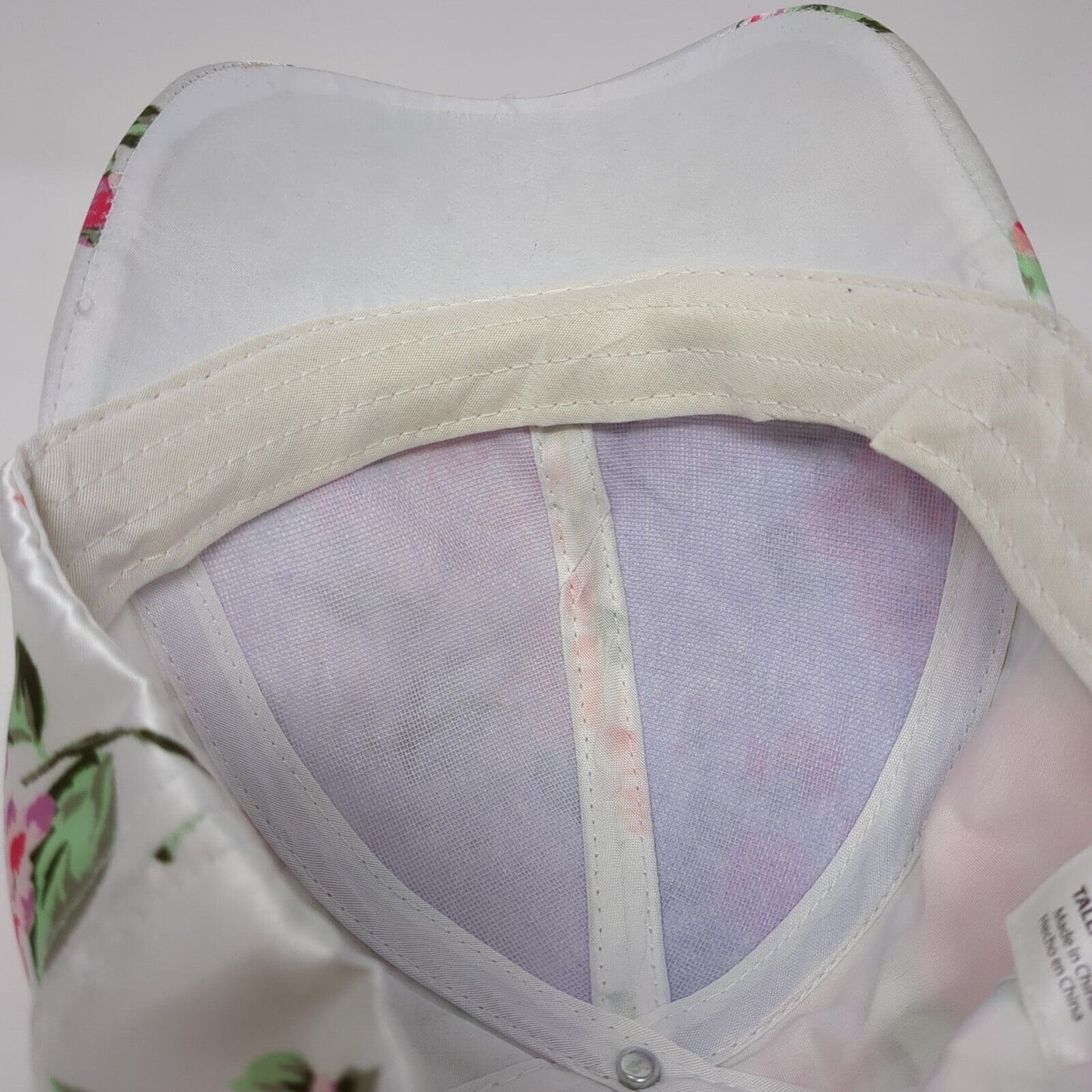 Unbranded Strapback Hat Multi One Size Adjustable Floral Print 6 Panel