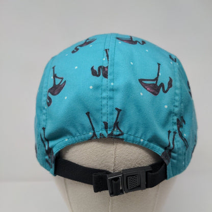 Vib Flamingo Strapback 5 Panel Hat Multicolor One Size Adjustable
