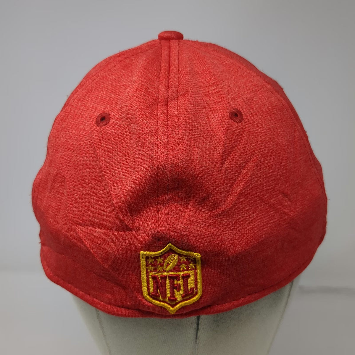 New Era Kansas City Chiefs NFL Red Baseball Cap L Stretch Fit 39THIRTY Logo Hat