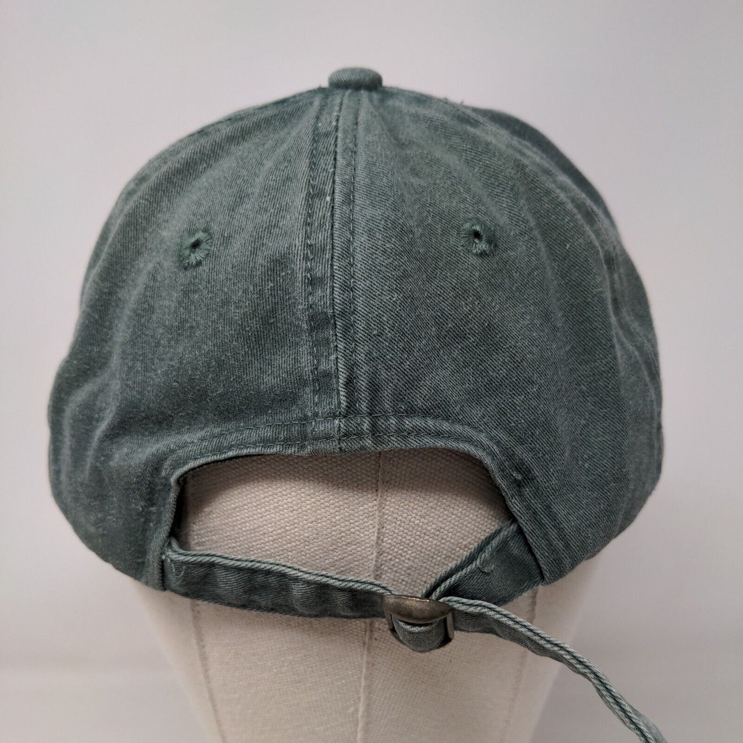 Forrest General Hospital Slideback Hat Green One Size Embroidered Cobra