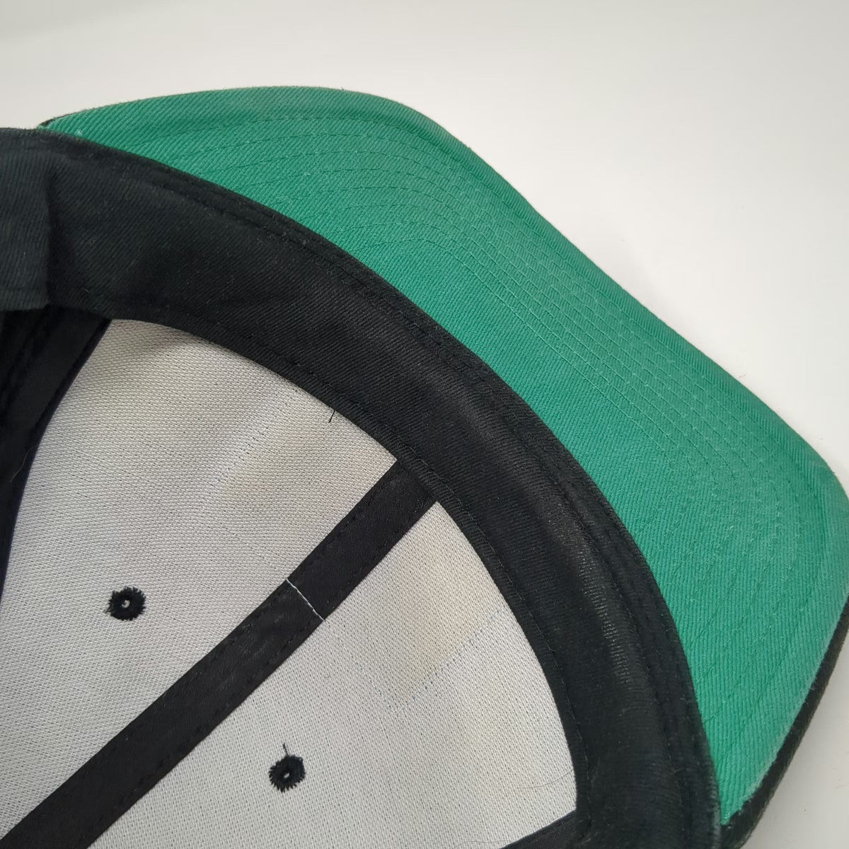 Vans Snapback Black One Size Fresh Daily Patch Green Underbrim Baseball Hat