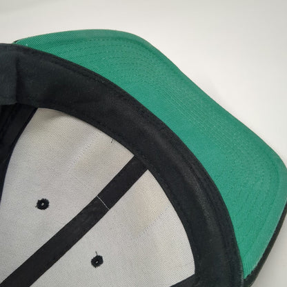 Vans Snapback Black One Size Fresh Daily Patch Green Underbrim Baseball Hat