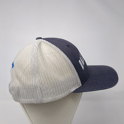 Race Crew Interscholastic Idaho Cycling League Trucker Hat Blue M/L Mesh Back