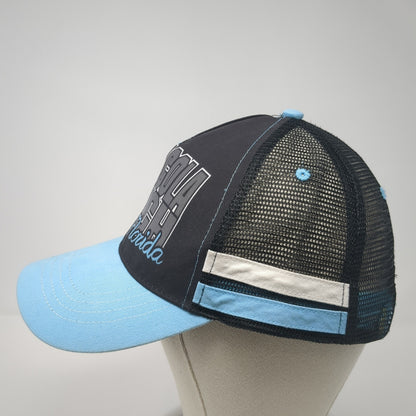 Pensacola Beach Florida Strapback Trucker Hat Multi One Size Mesh Back
