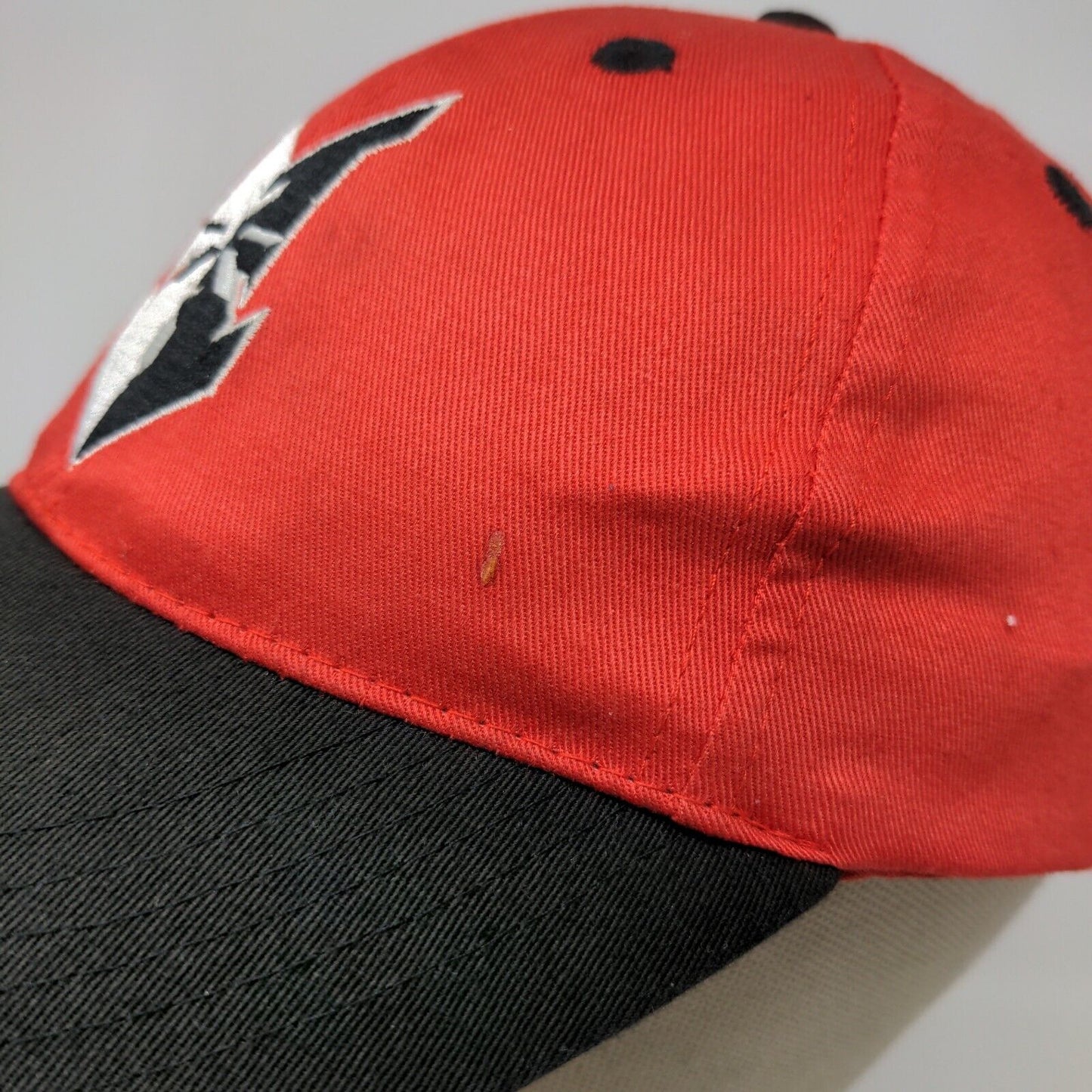 Indianapolis Indians Men's Snapback Hat Red Black OSFA Embroidered Logo