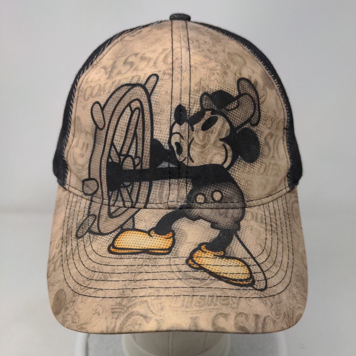 Mickey Mouse Walt Disney World Adult Slideback Hat Multicolor 57-61cm 6 Panel