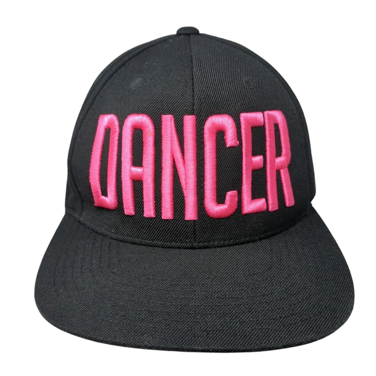Dancer Snapback Hat Black One Size Adjustable The Classics Yupoong