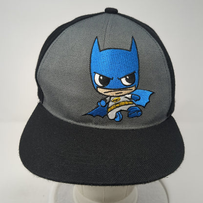 Batman Snapback Hat Multi One Size Adjustable Embroidered Six Flags