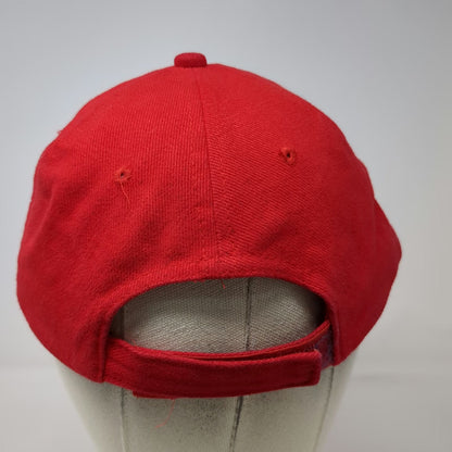 Team Penske Red Baseball Cap Hat One Size Strapback Embroidered Racing Signature