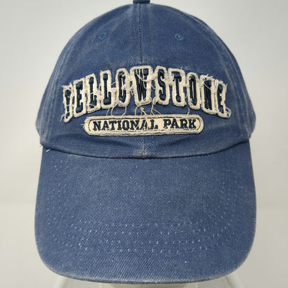 DK Caps Baseball Cap Blue One Size Yellowstone National Park Slideback Hat