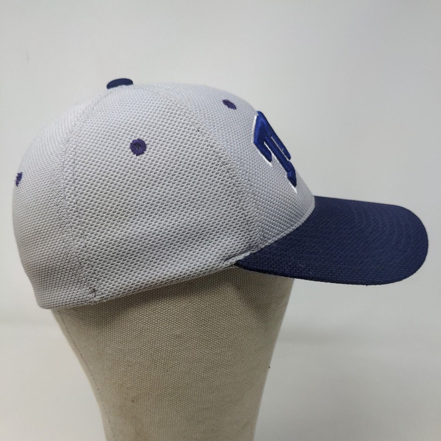 Zephyr Z Fit Men's Hat Gray Blue Size S TCU Horned Frogs Texas Christian