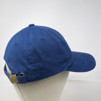 Disney Parks Blue One Size Baseball Cap Red Bow Embroidery Slideback Logo Hat