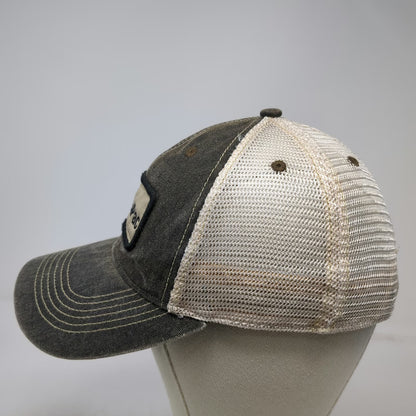 Legacy Trucker Hat Gray One Size IdaPac Mesh Snapback Patch Green Underbrim