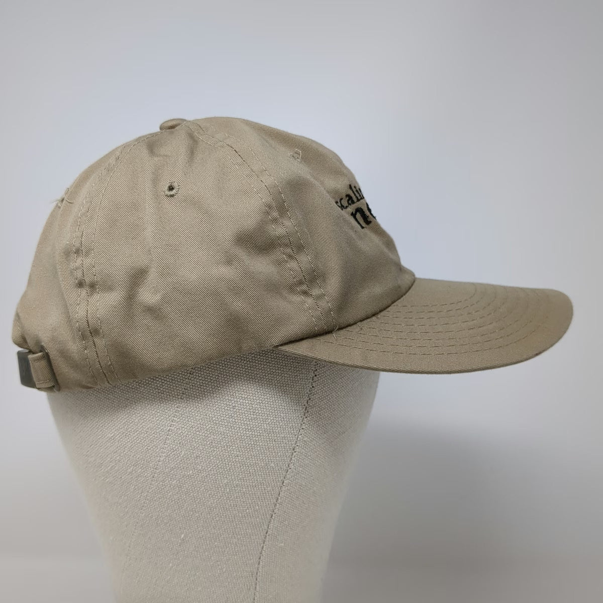 Yupoong Baseball Cap Beige One Size Scaling New Heights Mountain Sun Cotton Hat
