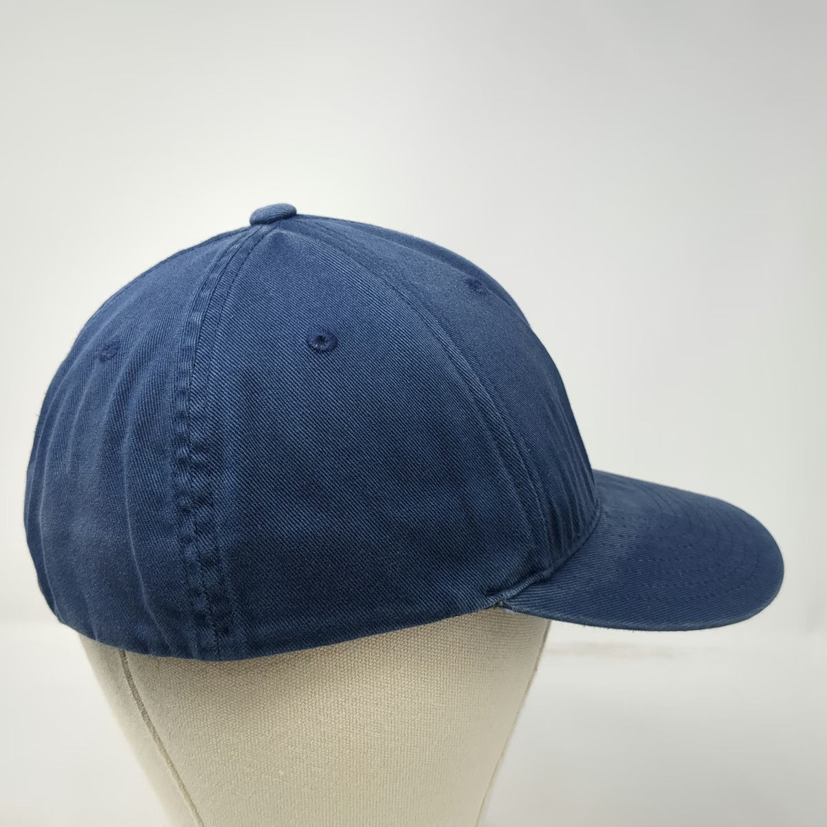 Volcom Baseball Cap Blue M Hawaii Stone Logo Flexfit Hat Embroidered Islands