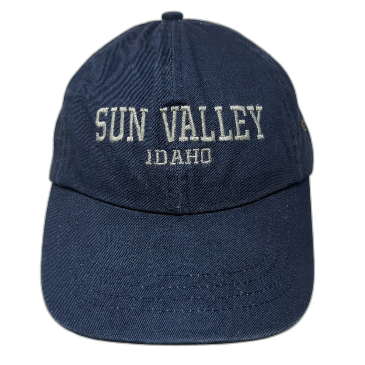 Sansegal Baseball Cap Blue One Size SUN VALLEY IDAHO Strapback Adjustable Hat