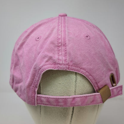 Buyers Products Company Pink One Size Baseball Cap Slideback Hat Wolf Mascot