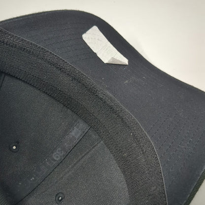 New Era Los Angeles Dodgers MLB Baseball Cap Black One Size 39THIRTY Stretch Hat