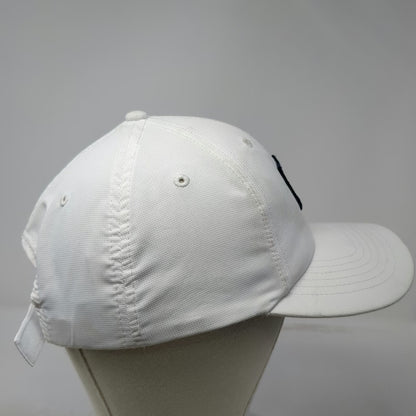 Imperial Baseball Cap White One Size AJGA Shield Logo Golf Strapback Patch Hat