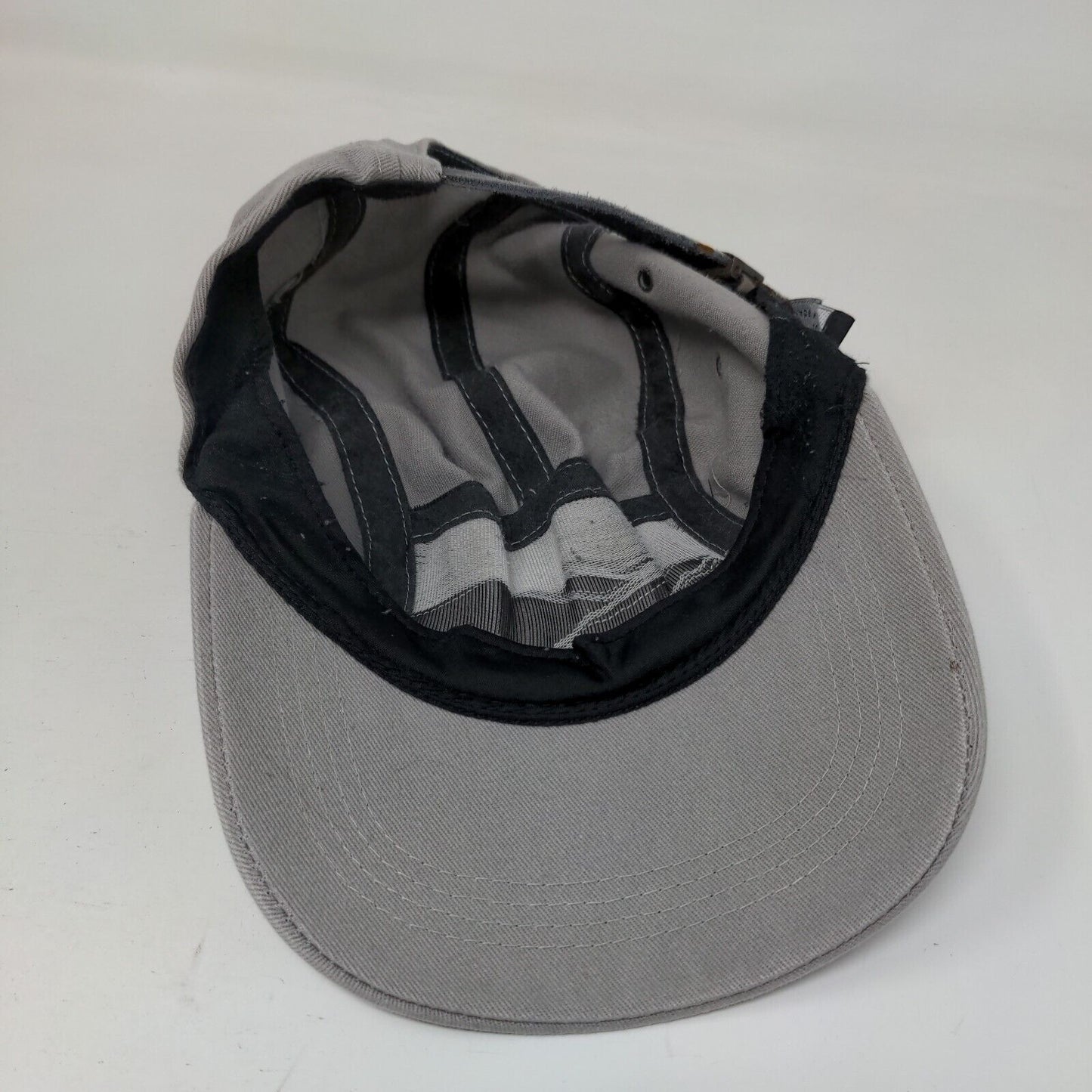 Five Star Slideback 5 Panel Hat Gray One Size Adjustable Solid Blank