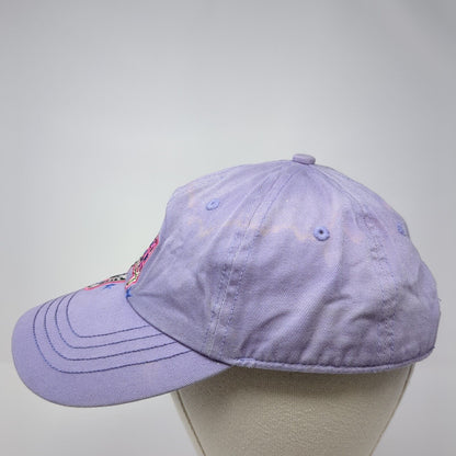 Wild Thing Tiger Strapback Hat Purple One Size Adjustable Rainforest Cafe