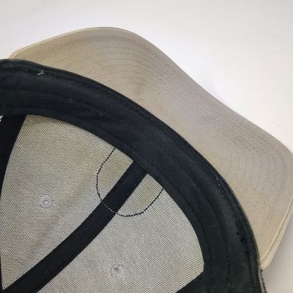 Pukka Tamarack Resort Mountain Patch Trucker Hat Gray Black One Size Snapback