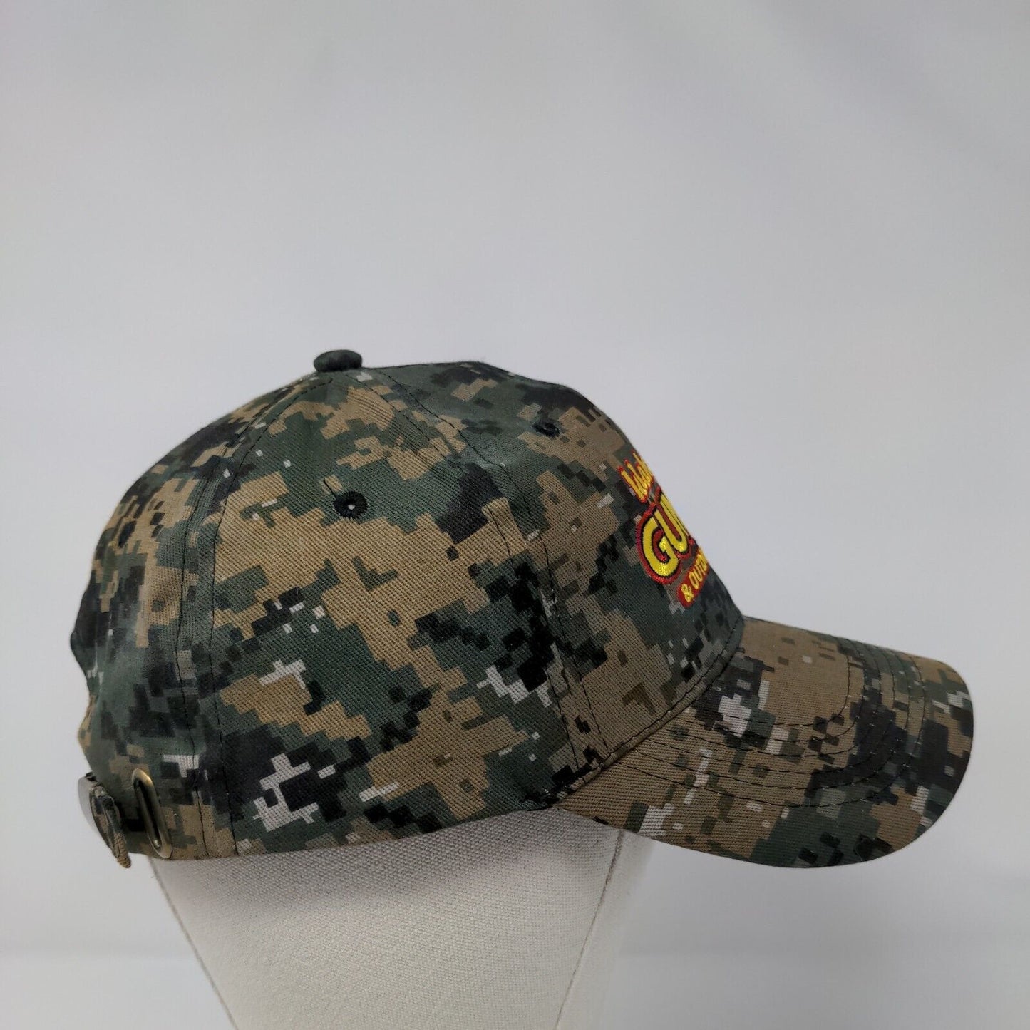 Idaho Guns & Outdoors Slideback Hat Camouflage OSFA Adjustable 6 Panel Cotton