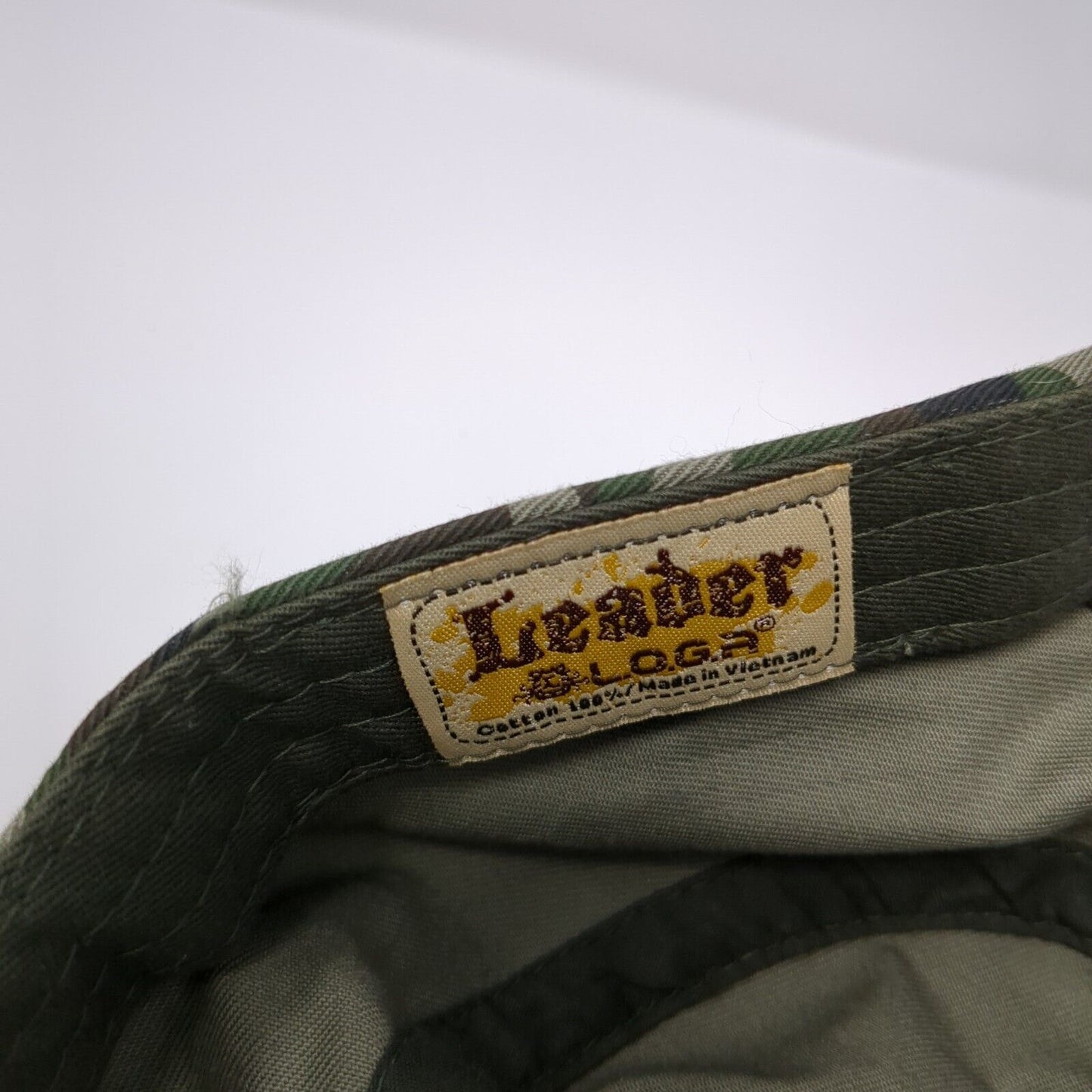 Leader Loga Slideback Cadet Army Cap Hat Camo OSFA Pink Bow Bling
