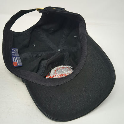 USA Premium Headwear Baseball Cap Black One Size Tow Masters Towing Service Hat