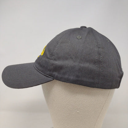 Cabela's Club Slideback Hat Gray OSFA Embroidered Adjustable 6 Panel