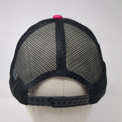 Beth Marie Snapback Trucker Hat Camo One Size Mesh Back Embroidered