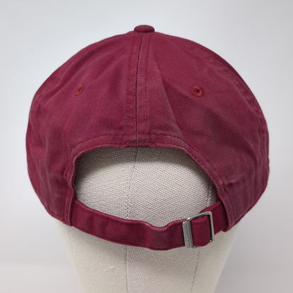 Nike Baseball CW Logo Red Yellow OS Slideback Hat Cap Embroidered Adjustable