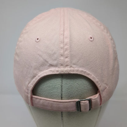 Nike Baseball Cap Pink One Size Slideback Adjustable Embroidered Swoosh Hat