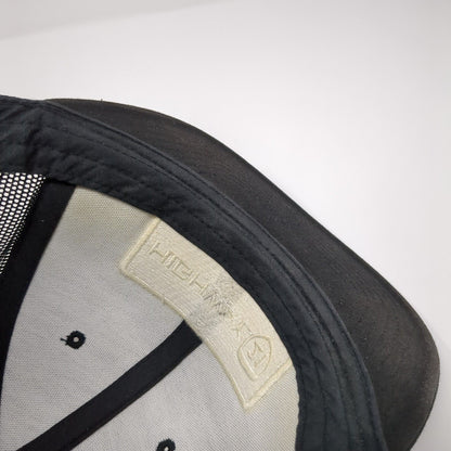Highway 21 Snapback Trucker Hat Black One Size Adjustable Embroidered Mesh Back