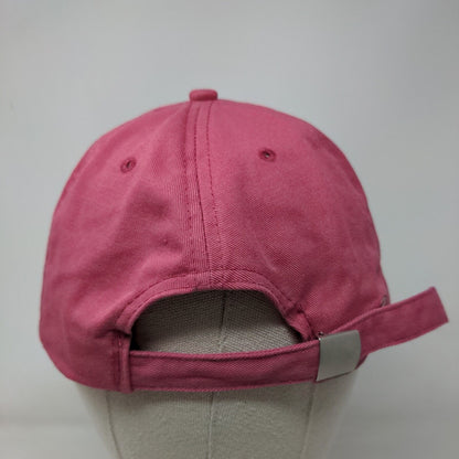 Mermaid Hair Don't Care Slideback Hat Pink One Size Embroidered 6 Panel