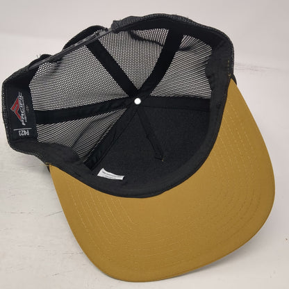 Pacific Headwear Trucker Hat Brown One Size Caldwell Night Rodeo Mesh Snapback