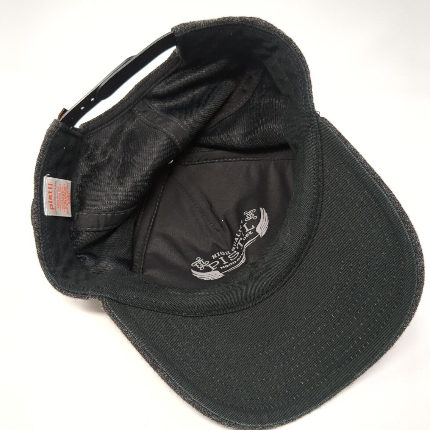 Bison Snapback Hat Gray One Size Adjustable Colorblock Outdoor Pistil