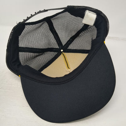Intercontinental Corp Hawaii Trucker Hat Black One Size Mesh Rope Scrambled Eggs