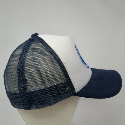 Python Institute Program Your Future Snapback Trucker Hat Blue OS Mesh Back