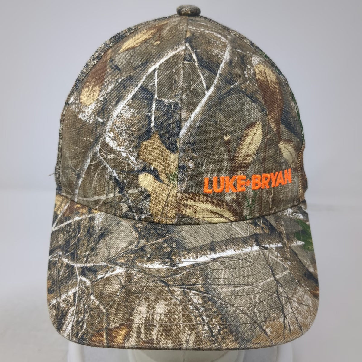 Realtree Luke Bryan What Makes You Country Baseball Cap Green One Size Mesh Hat