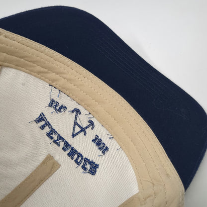 OTTO Trucker Hat Beige Blue One Size Alexander Cowboy Association Mesh Snapback