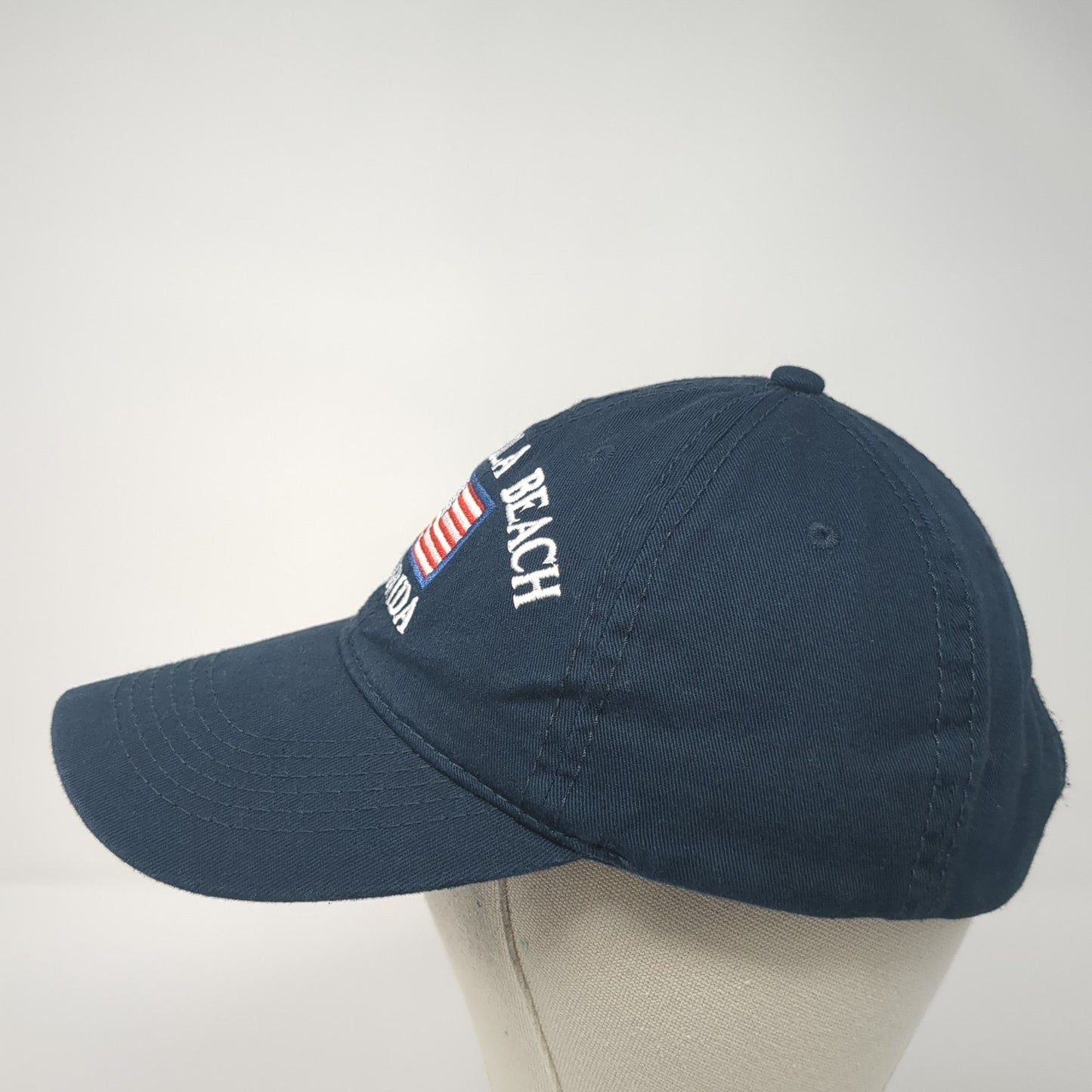 Pensacola Beach Florida Baseball Cap Blue One Size Patriotic Alvin's Island