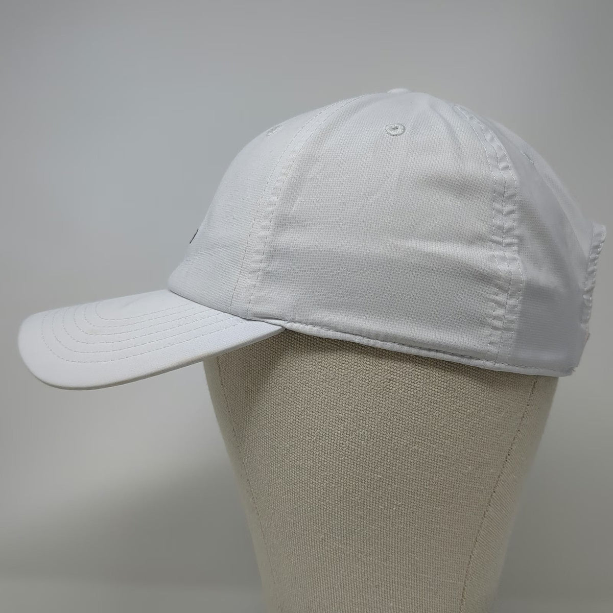 Birddogs Baseball Cap White One Size Performance Adjustable Slideback Hat