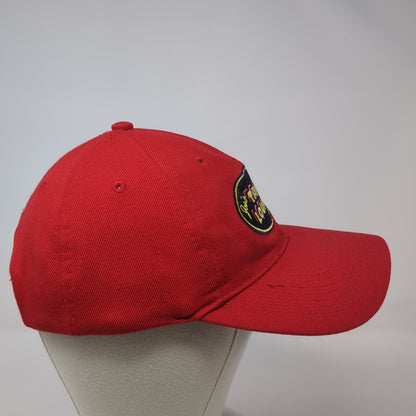 Joe's Taco Lounge Snapback Hat Red One Size Adjustable Embroidered Otto