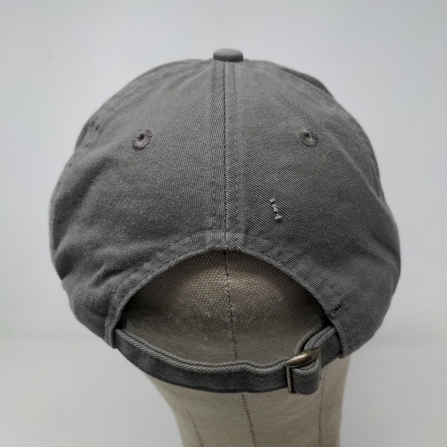 Funk's Frontiersman Men's Slideback Hat Gray Size OSFA Embroidered Logo